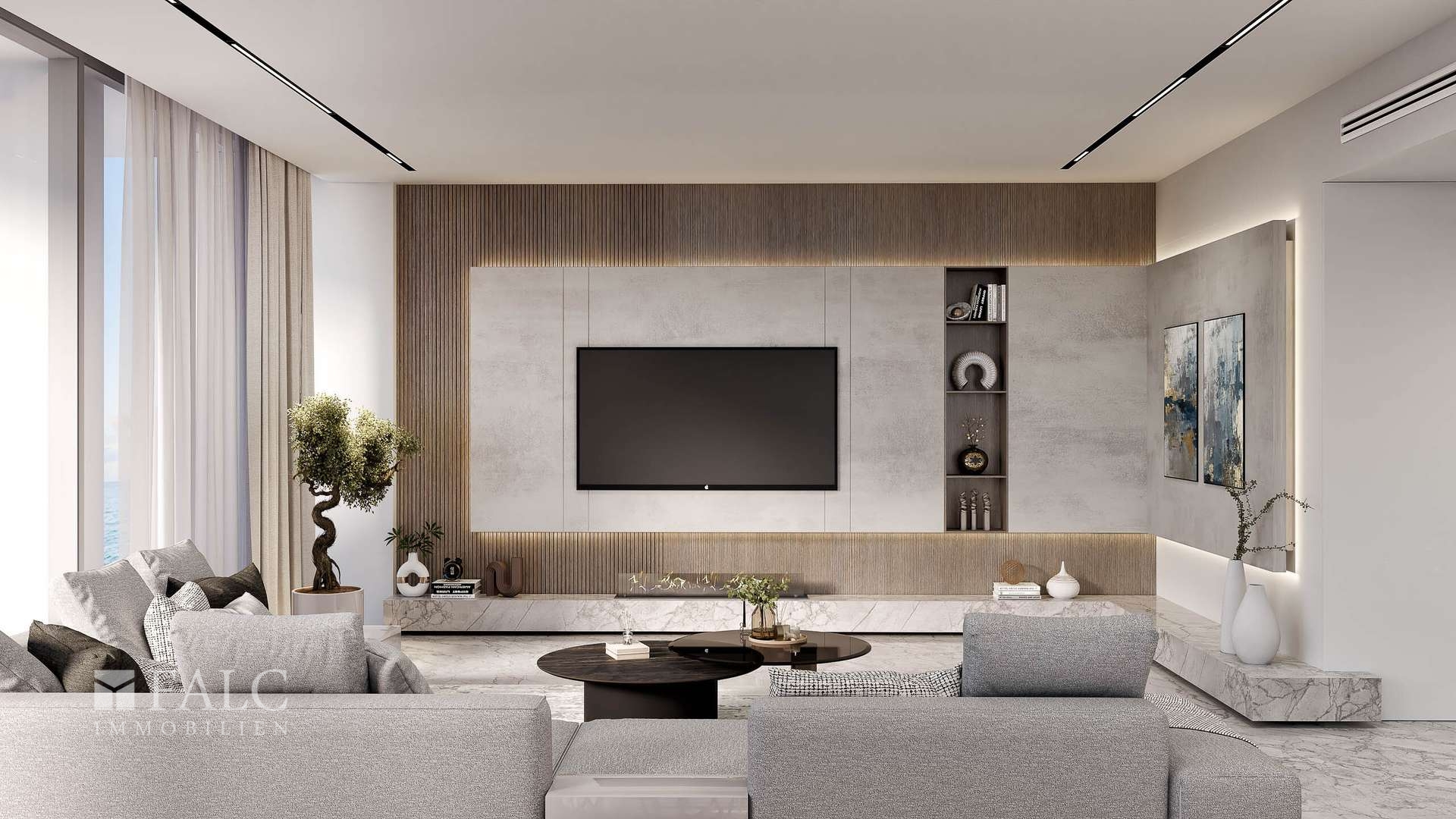 Wohnbereich Penthouse